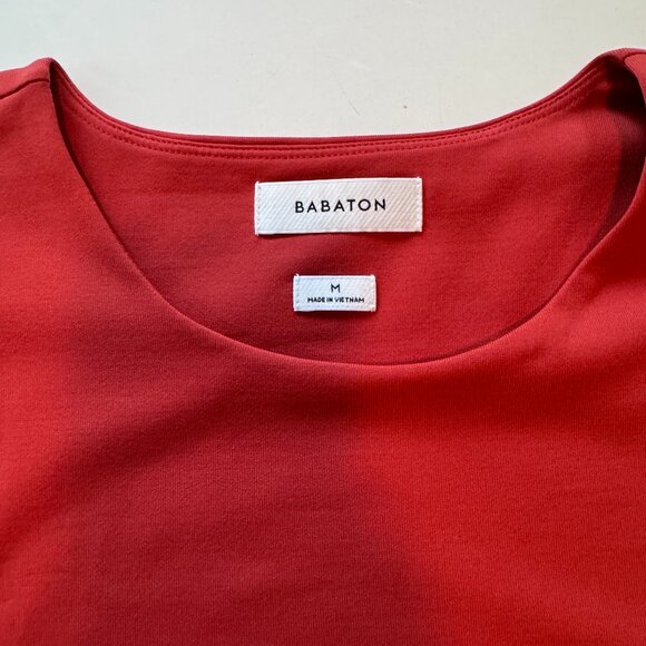 NWT Aritzia Babaton Contour Crew Long Sleeve Dress W size M - Picture 4 of 7